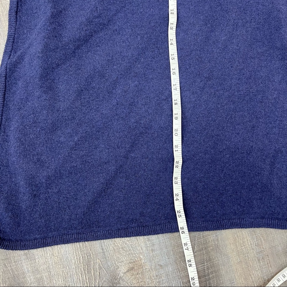 Nicole Miller cashmere poncho sweater - Picture 8 of 11